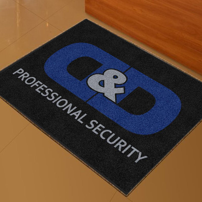 D&Dd Professional Security 2 x 3 Custom Plush 30 HD - The Personalized Doormats Company