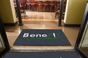 benefit rug 4 X 6 Rubber Backed Carpeted HD - The Personalized Doormats Company