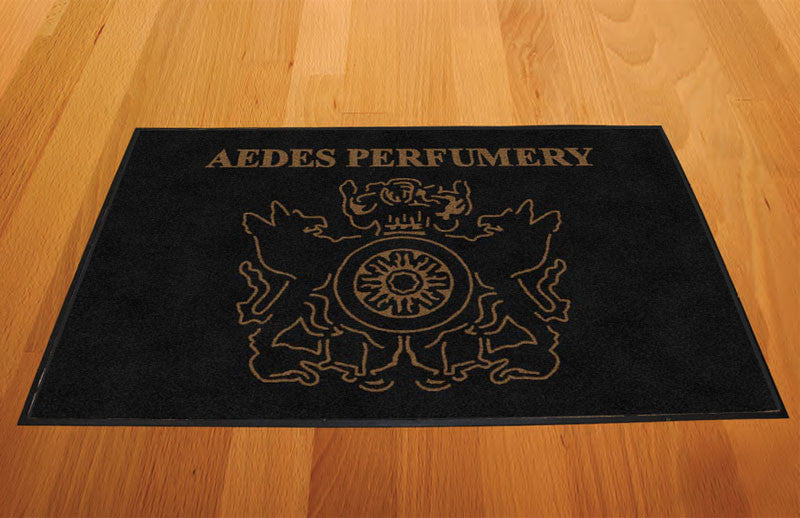 AEDES PERFUMERY 2 X 3 Rubber Backed Carpeted HD - The Personalized Doormats Company
