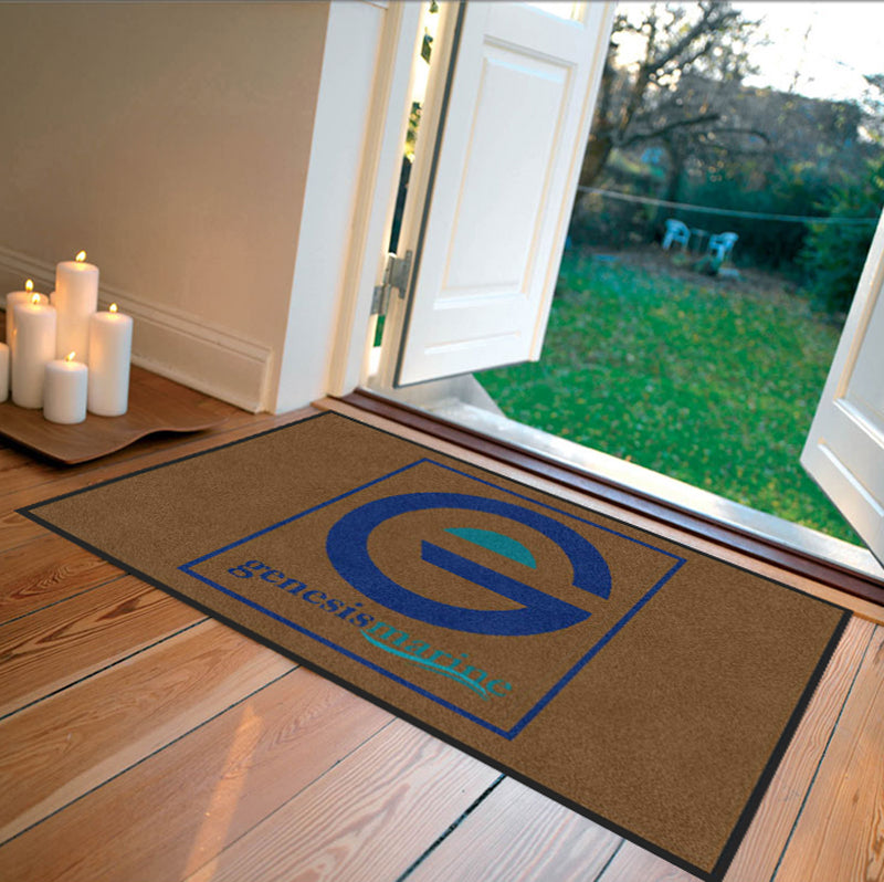 Genesis Marine 2 X 3 Rubber Backed Carpeted HD - The Personalized Doormats Company