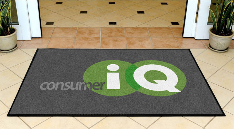 Consumer ID Door Matt 3 X 5 Rubber Backed Carpeted - The Personalized Doormats Company