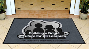 Galt Joint Union School District 3 X 5 Rubber Backed Carpeted HD - The Personalized Doormats Company