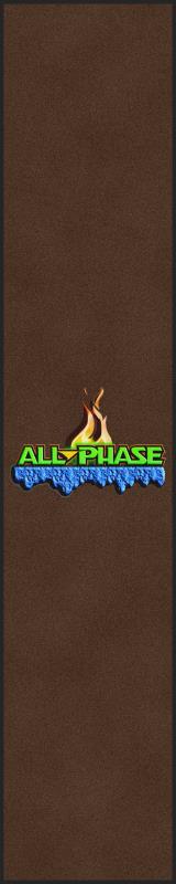 All-Phase § 3 X 15 Rubber Backed Carpeted HD - The Personalized Doormats Company