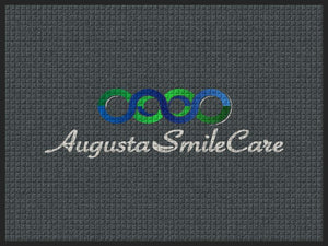 Augusta Smile Care3 3 X 4 Waterhog Impressions - The Personalized Doormats Company