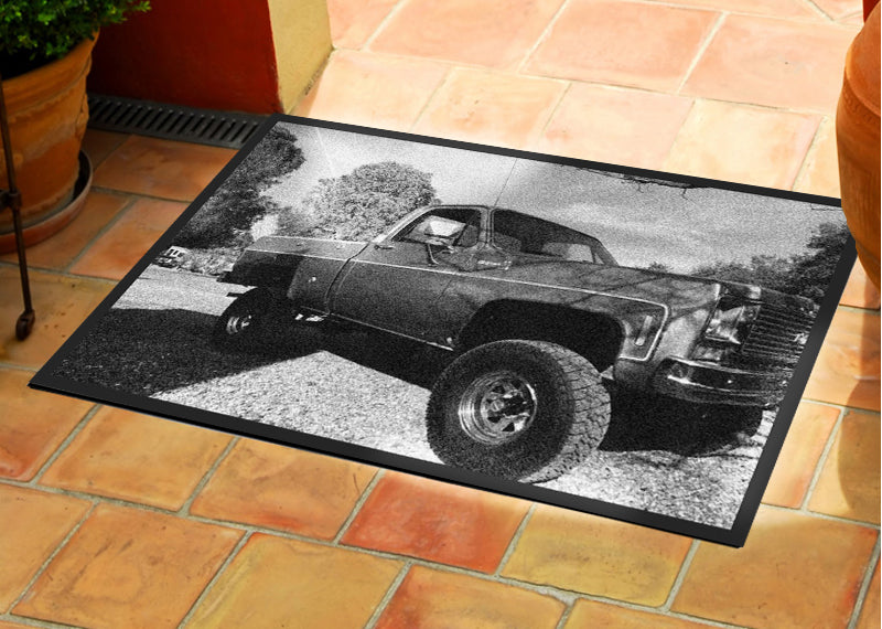 Cody's Truck Mat 2 X 3 Rubber Backed Carpeted HD - The Personalized Doormats Company
