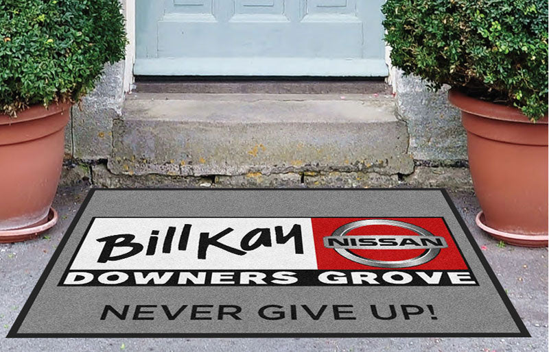 Bill Kay Nissan 3 x 4 Rubber Backed Carpeted - The Personalized Doormats Company