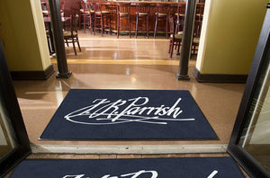 J 4 x 6 Rubber Backed Carpeted HD - The Personalized Doormats Company