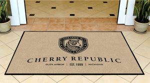Glen Arbor mat 3 X 5 Rubber Backed Carpeted HD - The Personalized Doormats Company