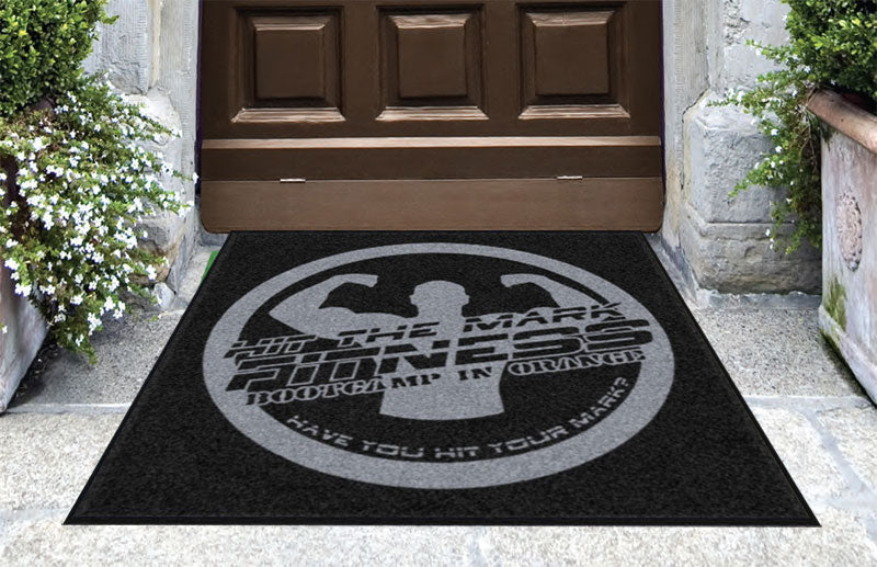 htmf 3 X 3 Rubber Backed Carpeted HD - The Personalized Doormats Company