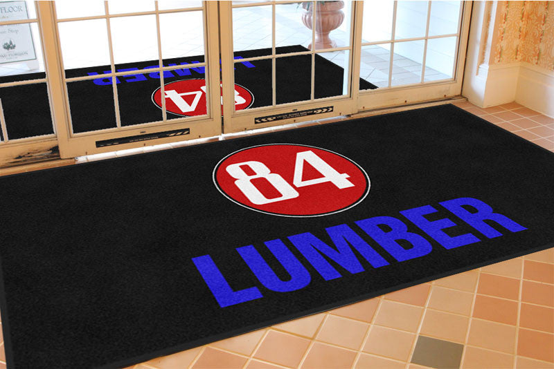 84 Lumber 4 X 8 Rubber Backed Carpeted - The Personalized Doormats Company