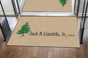 JRG Doormat 4 X 6 Rubber Backed Carpeted HD - The Personalized Doormats Company