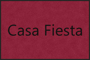 Casa fiesta 4 X 6 Rubber Backed Carpeted HD - The Personalized Doormats Company