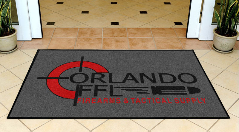 Ffl 3 X 5 Rubber Backed Carpeted - The Personalized Doormats Company