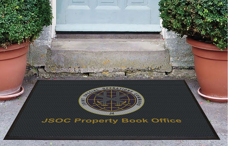 JSOC Property Book 3 X 4 Rubber Scraper - The Personalized Doormats Company