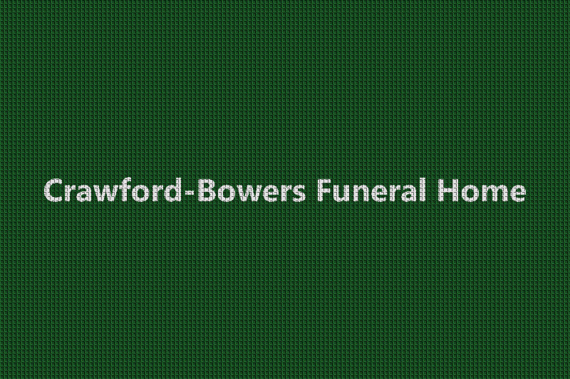 Crawford-Bowers funeral Home 4 X 6 Waterhog Impressions - The Personalized Doormats Company