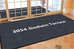 Exclusie Mangement Group LLC 4 X 8 Rubber Backed Carpeted HD - The Personalized Doormats Company