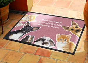 Christina 2 X 3 Rubber Backed Carpeted HD - The Personalized Doormats Company