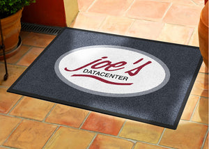 Joe's Datacenter 2 X 3 Rubber Backed Carpeted HD - The Personalized Doormats Company