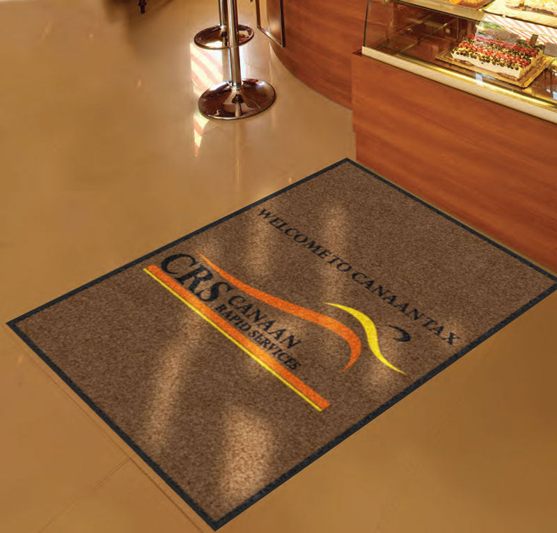 Canaan Rapid Services 3 X 5 Rubber Backed Carpeted HD - The Personalized Doormats Company