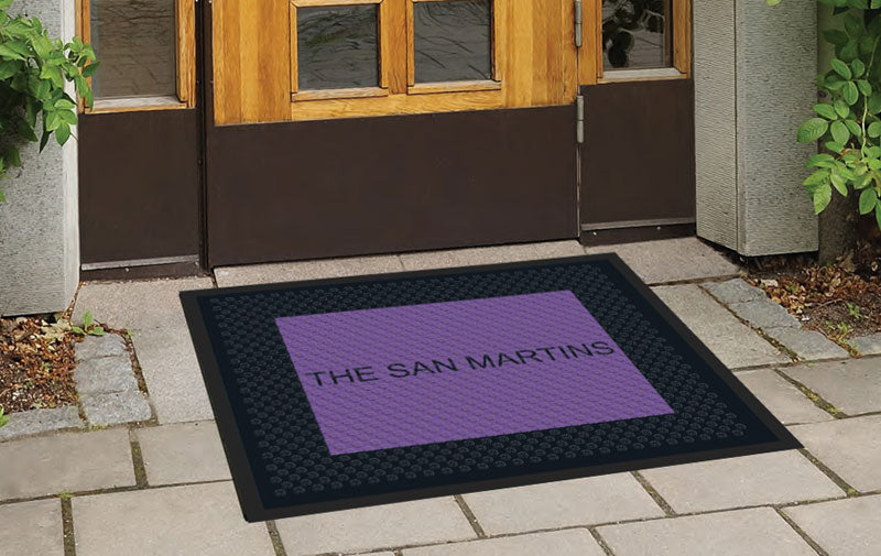 CARLOS § 2.5 X 3 Rubber Scraper - The Personalized Doormats Company