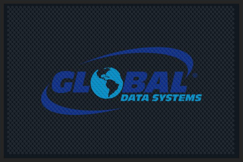 Global Data Systems 4 x 6 Rubber Scraper - The Personalized Doormats Company