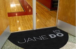 Jane DO 4 X 6 Rubber Backed Carpeted HD - The Personalized Doormats Company