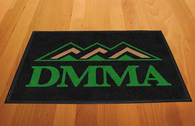 DMMA 2 X 3 Rubber Backed Carpeted HD - The Personalized Doormats Company