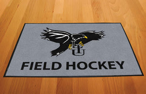 BlackbirdMat 2 x 3 Rubber Backed Carpeted HD - The Personalized Doormats Company