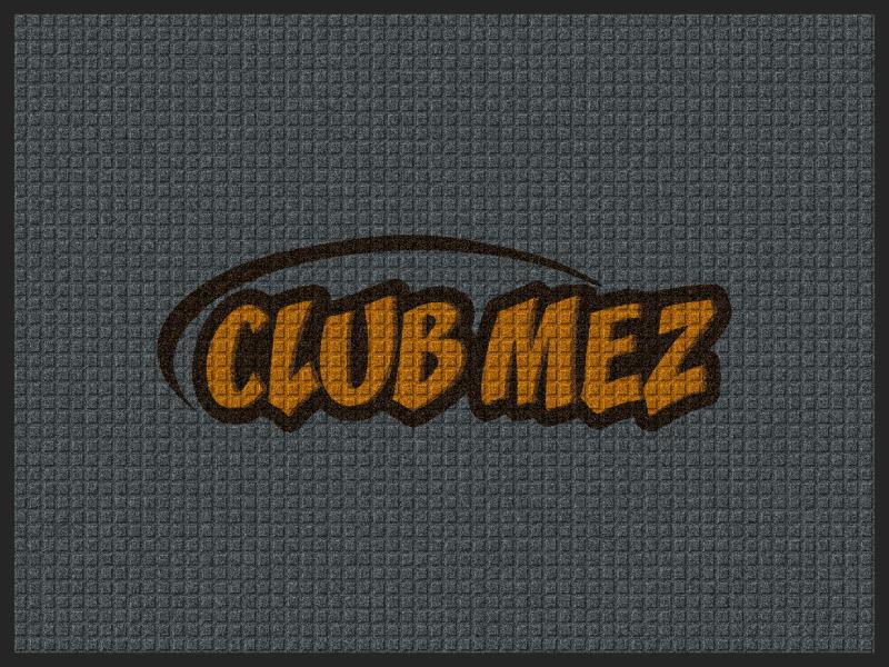 Club Mez 3 X 4 Waterhog Impressions - The Personalized Doormats Company