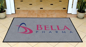 Bella Pharma 3 X 5 Rubber Backed Carpeted HD - The Personalized Doormats Company