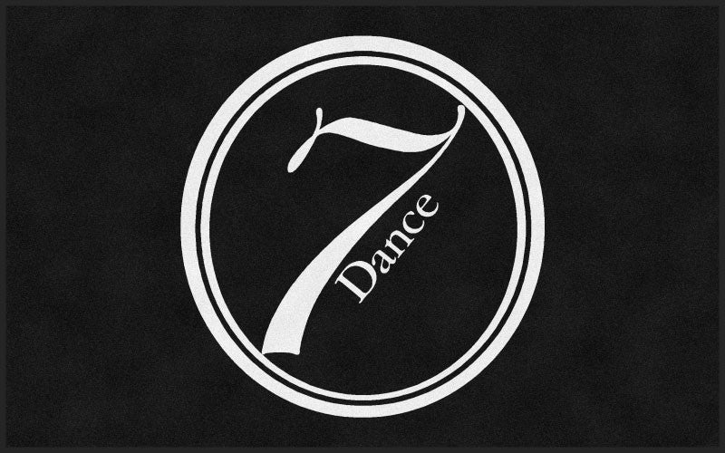 7Dance 5 X 8 Rubber Backed Carpeted HD - The Personalized Doormats Company