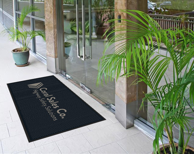 Coral Sales Co. 4 X 8 Rubber Scraper - The Personalized Doormats Company