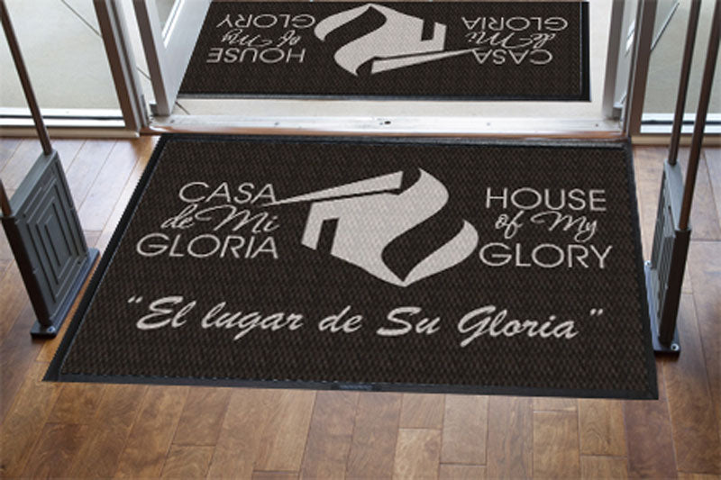 CASA DE MI GLORIA 4 X 6 Luxury Berber Inlay - The Personalized Doormats Company