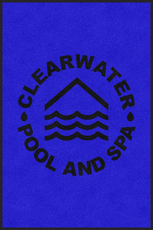 Clearwater Pool & Spa Bel Air 4 x 6 Rubber Backed Carpeted - The Personalized Doormats Company