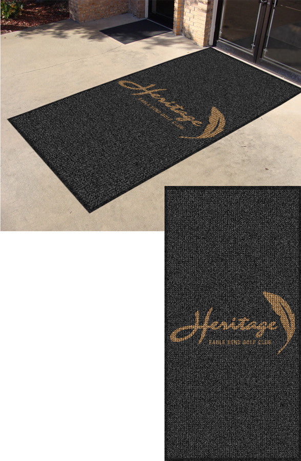 Heritage Vestibule 6 X 12 Waterhog Impressions - The Personalized Doormats Company