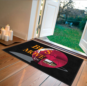 Bus-A-Move LLC 2 X 3 Rubber Backed Carpeted HD - The Personalized Doormats Company