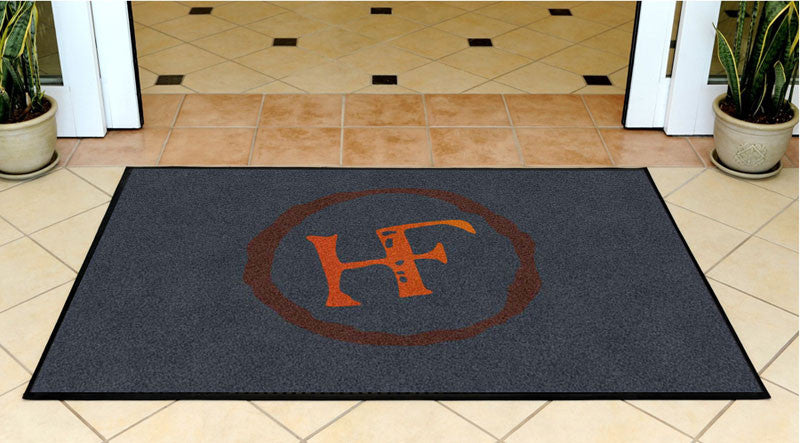 Higley Feed 3 X 5 Rubber Backed Carpeted HD - The Personalized Doormats Company