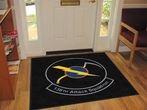 138 ATKS 4 X 4 Rubber Backed Carpeted HD - The Personalized Doormats Company