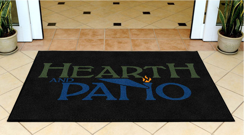 Hearth & Patio 3 X 5 Rubber Backed Carpeted HD - The Personalized Doormats Company