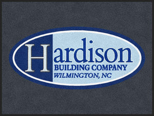 Hardison Building Inc 3 X 4 Rubber Backed Carpeted HD - The Personalized Doormats Company