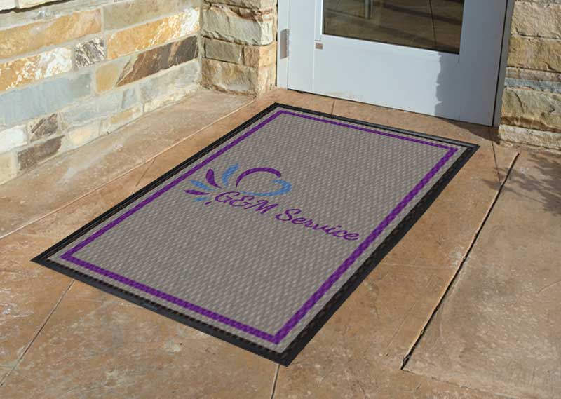 G&M Mat 3 X 5 Luxury Berber Inlay - The Personalized Doormats Company