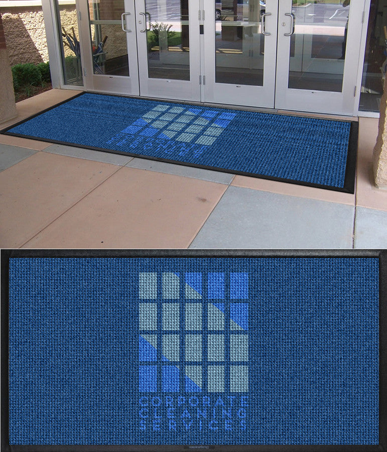 Corporate Cleaning Services 6 x 12 Waterhog Inlay - The Personalized Doormats Company