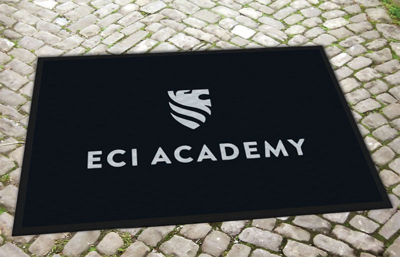 ECI Academy logoi 2 x 3 Cushion Max Impression - The Personalized Doormats Company