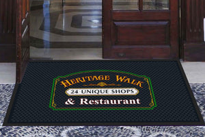 Heritage Walk § 3 X 5 Rubber Scraper - The Personalized Doormats Company