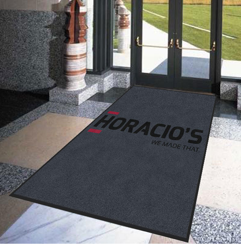 Horacio's, Inc 5 X 6 Rubber Backed Carpeted HD - The Personalized Doormats Company