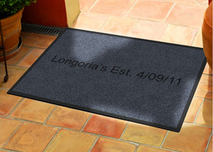 Adriana Canales § 2 X 3 Rubber Backed Carpeted HD - The Personalized Doormats Company