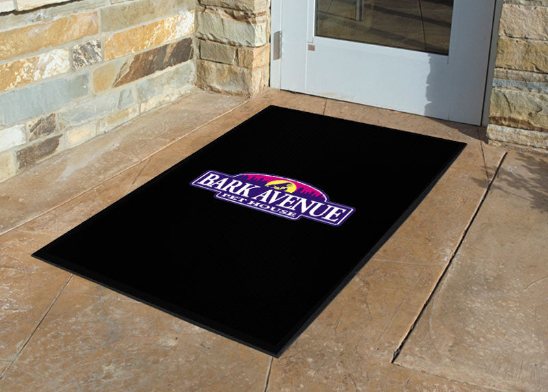 Bark Avenue Pethouse 3 X 5 Rubber Scraper - The Personalized Doormats Company