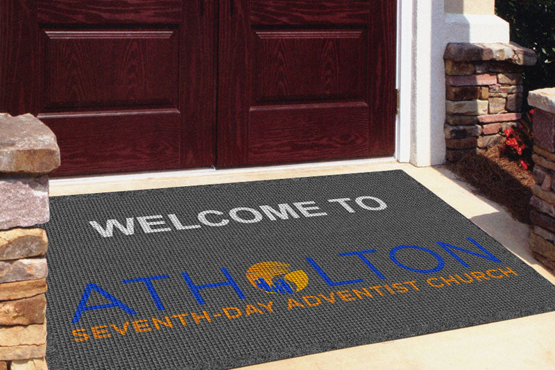 Atholton Church 4 X 6 Waterhog Impressions - The Personalized Doormats Company