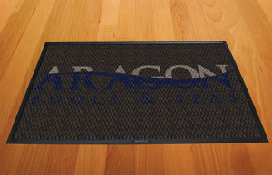 ARAGON 2 X 3 Luxury Berber Inlay - The Personalized Doormats Company