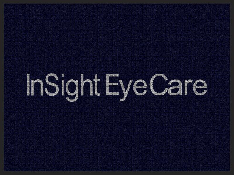 InSight EyeCare 3 X 4 Waterhog Inlay - The Personalized Doormats Company